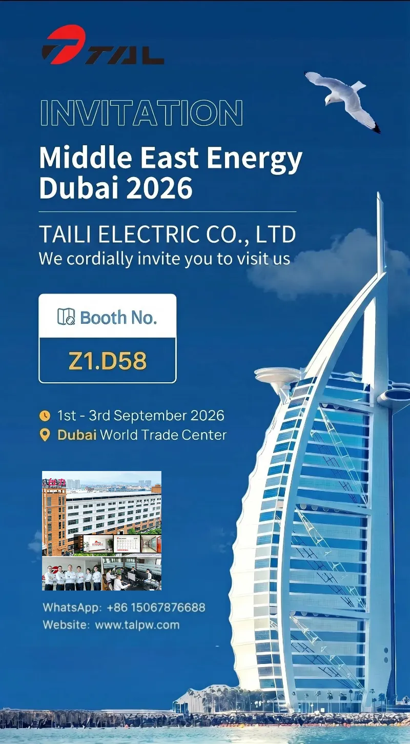 Penitus radicati in potentia tradendi & distribuendi, TAILI Showcases solidus fortitudo in Medio Oriente Energy Dubai MMXXVI